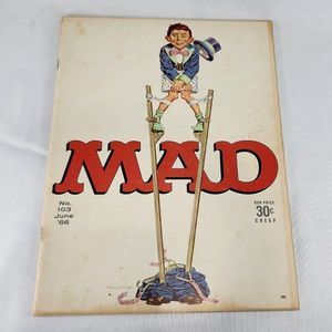 Mad Magazine Issue #103 June 1966 Alfred Stilts Norman Mingo Art EC Publication‎